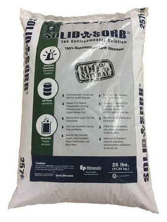 25 lb Diatomaceous Earth Absorbent I77624