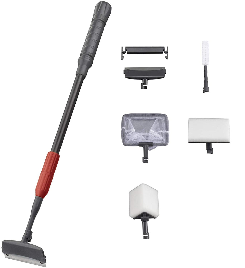 Carbon Fiber 5 in 1 Aquarium Cleaning Tool Kit D142