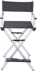 Folding Director Chair with Footrest, 300lbs Capacity F9656
