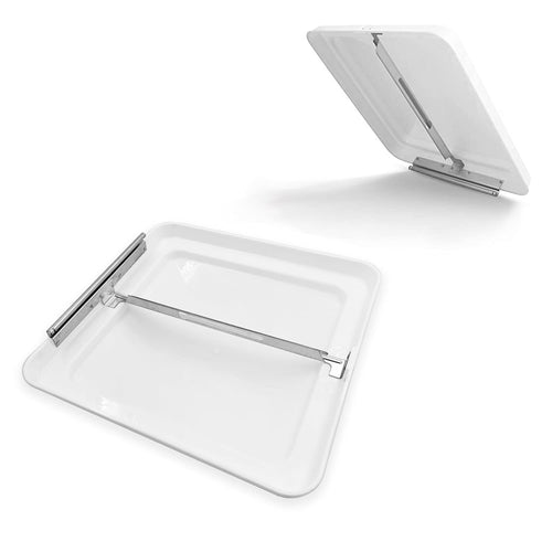 14" White Universal Roof Vent Cover Lid Replacement Q391777