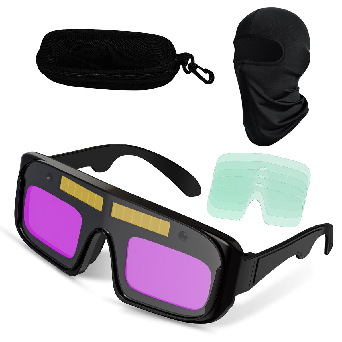 Auto Darkening Welding Safety Glasses Y446015