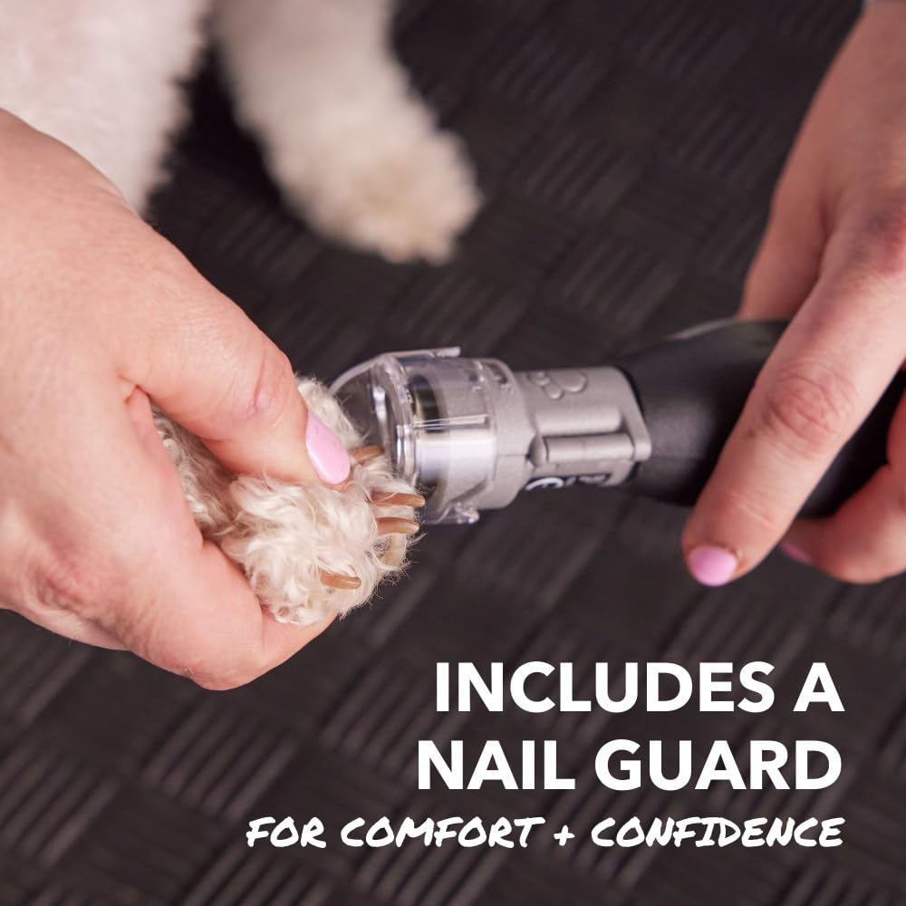 Dog Nail Grinder and Trimmer, Pet Grooming Kit A616683