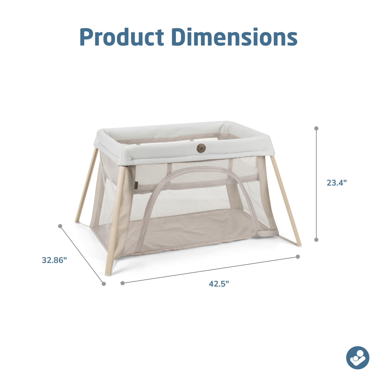 Portable Foldable Playard with Carry Bag B5554