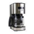 Programmable Drip Coffee Maker with Glass Pot, 12 Cup Black J1284