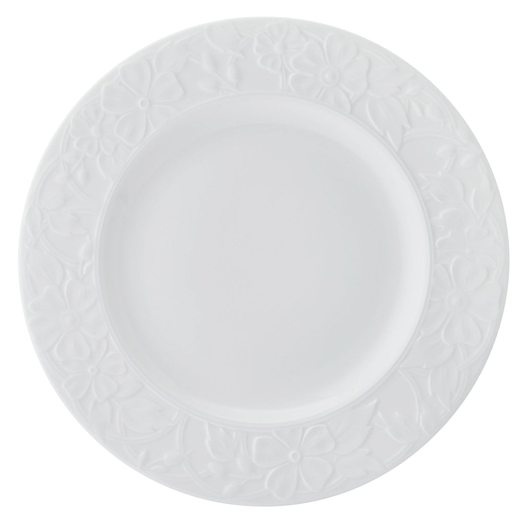 White 12 Piece Bone China Dinnerware Set Q752