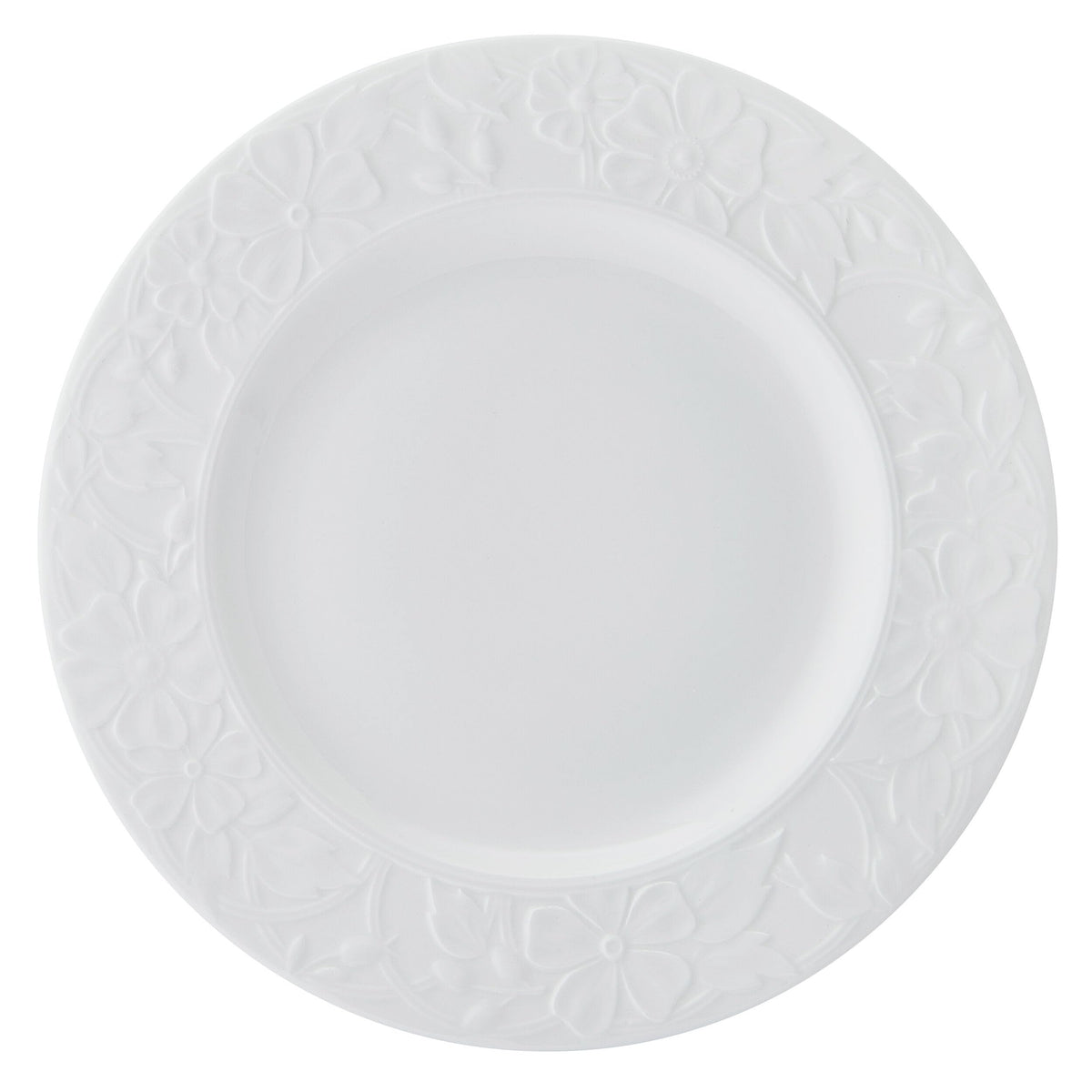 White 12 Piece Bone China Dinnerware Set Q752