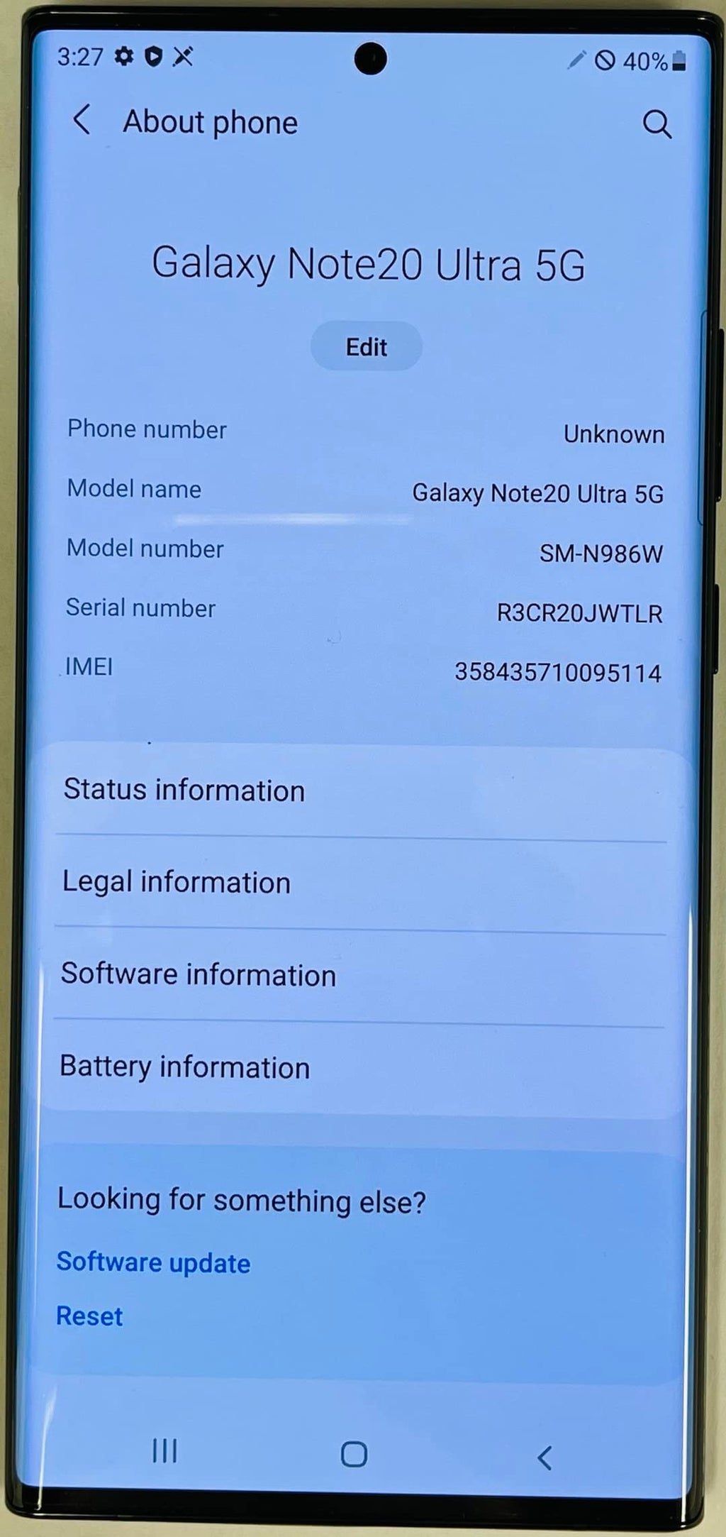 128GB Mystic Black Unlocked Smartphone C62831