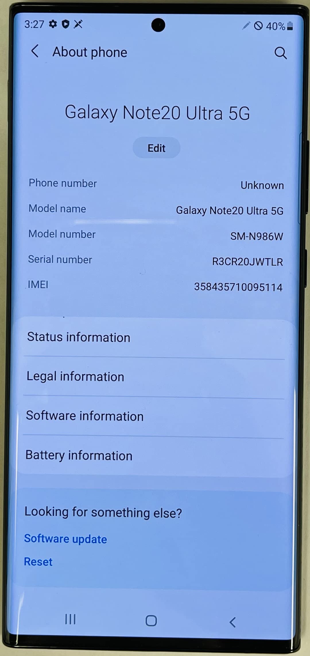 128GB Mystic Black Unlocked Smartphone C62831