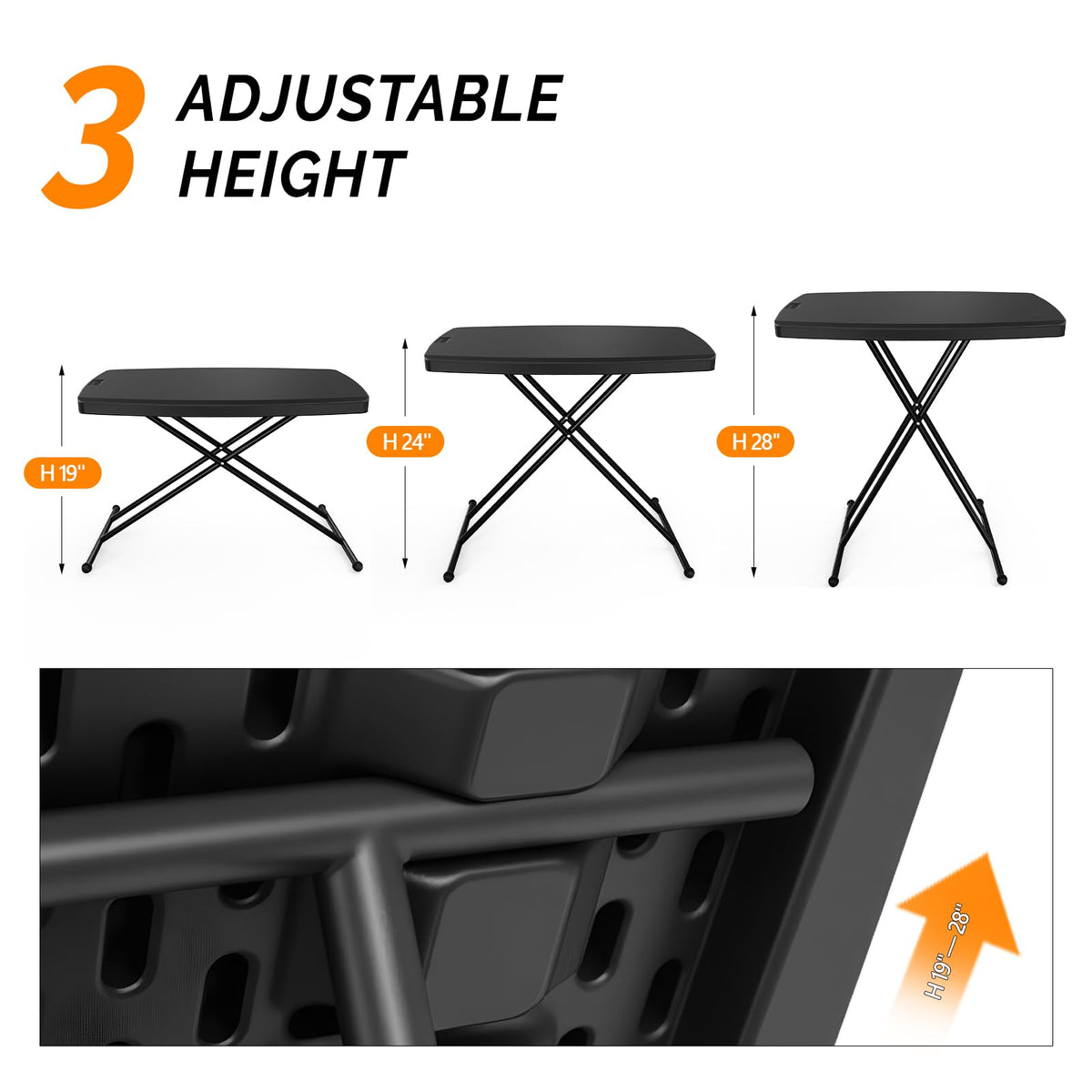Small Folding Table T2448