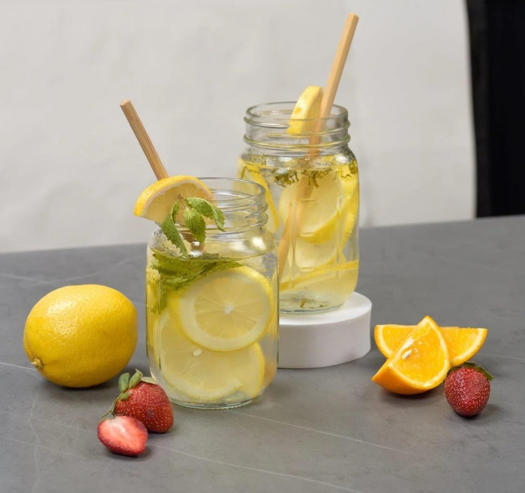 16 oz Regular Mouth Glass Mason Jars 12pk X571278