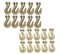3/8" & 5/16" Grade 70 Clevis Grab Hooks 20 Pack B407878
