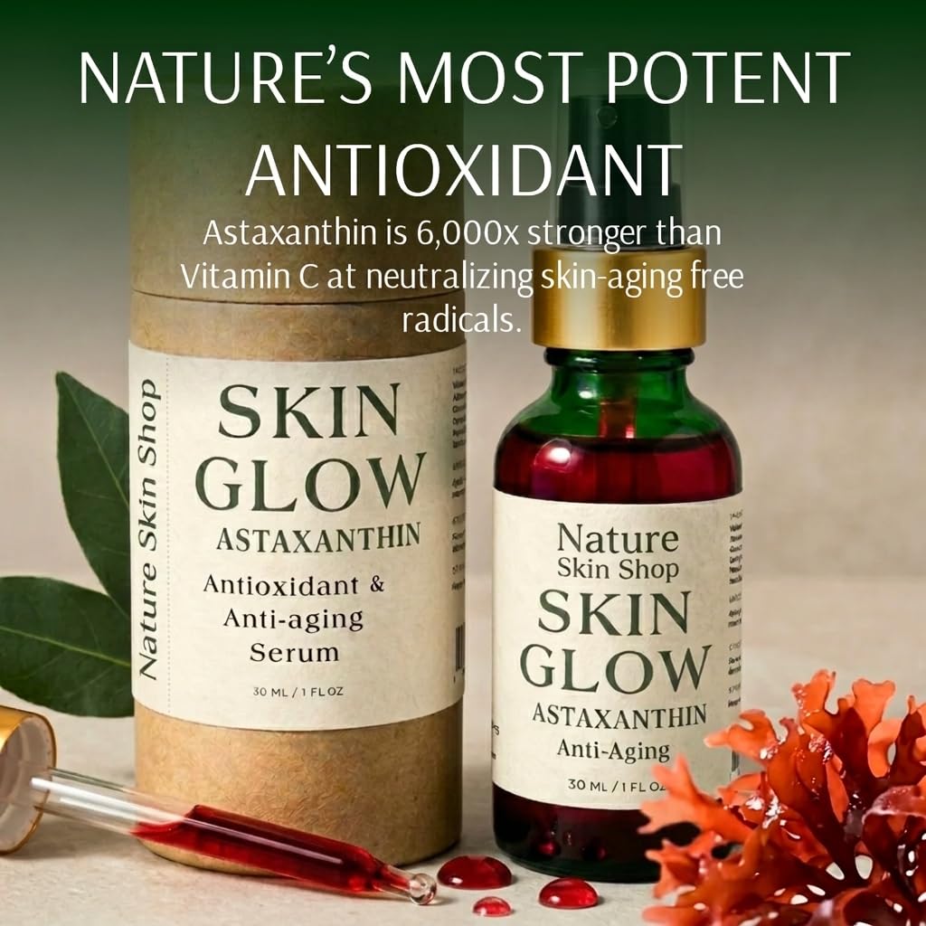 Astaxanthin Ceramide Anti-Aging Face Serum, 1 oz T192095