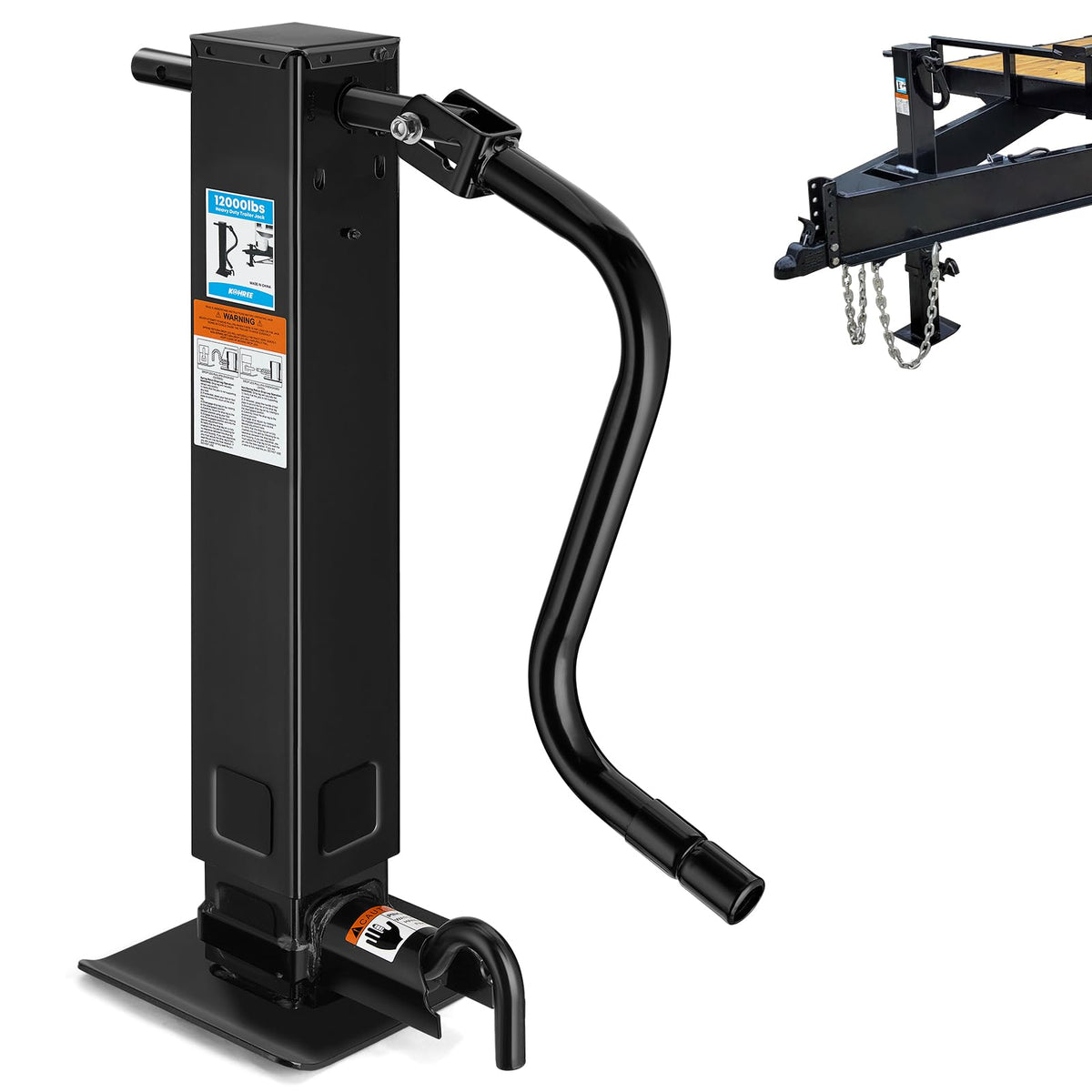 12000 lbs Heavy Duty Trailer Jack C62804