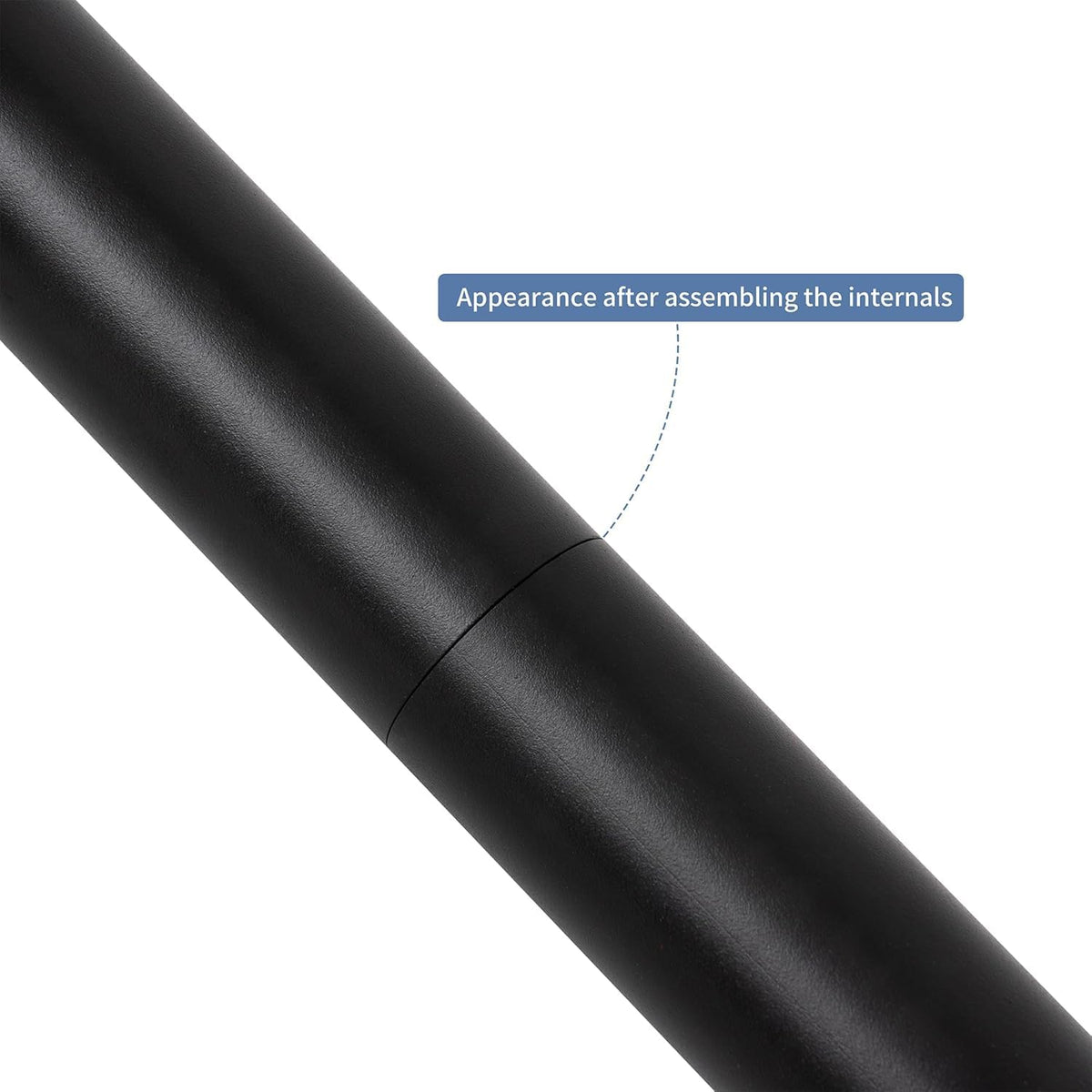 7 FT Matte Black Aluminum Handrail Set M35447