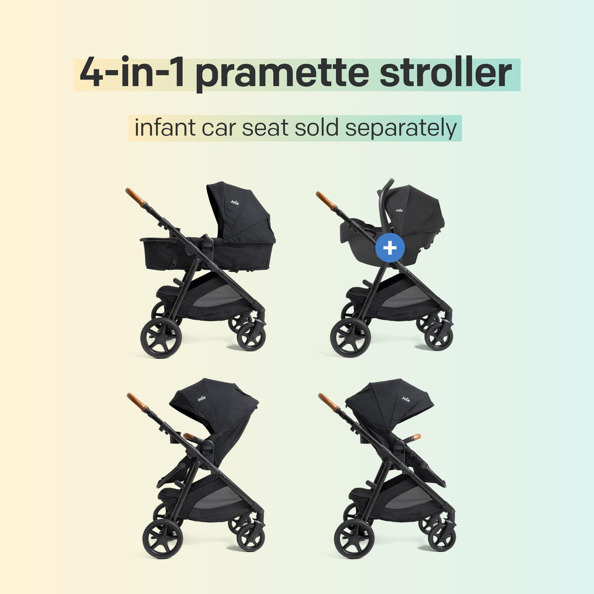 4-in-1 Stroller & Car Seat Travel System P192