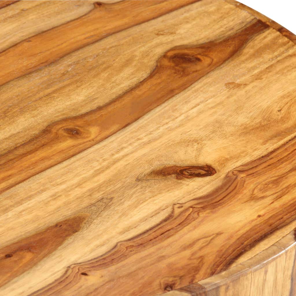 25.6"x11.8" Solid Sheesham Wood Coffee Table M42178