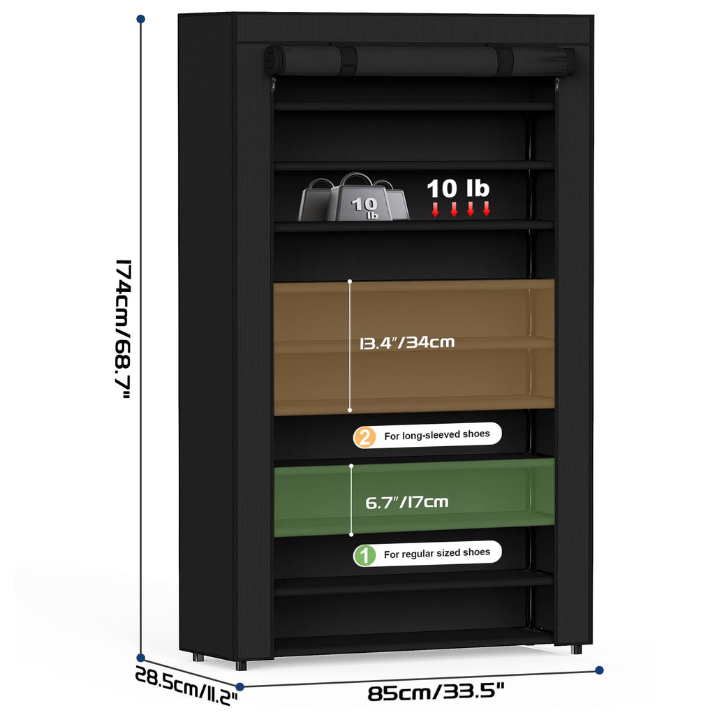 Shoe Rack with Cover B50145