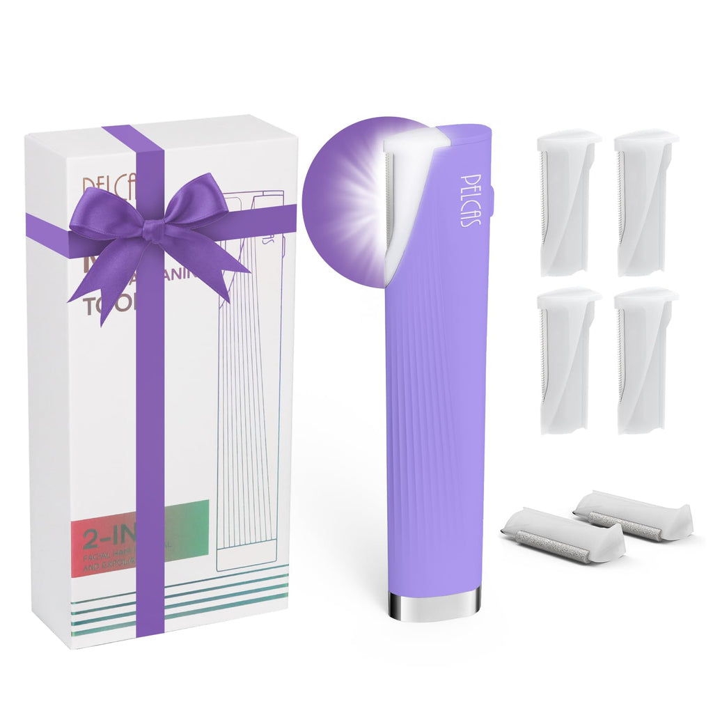 Electric Dermaplaning Tool with LED Light 3 Speeds V5660