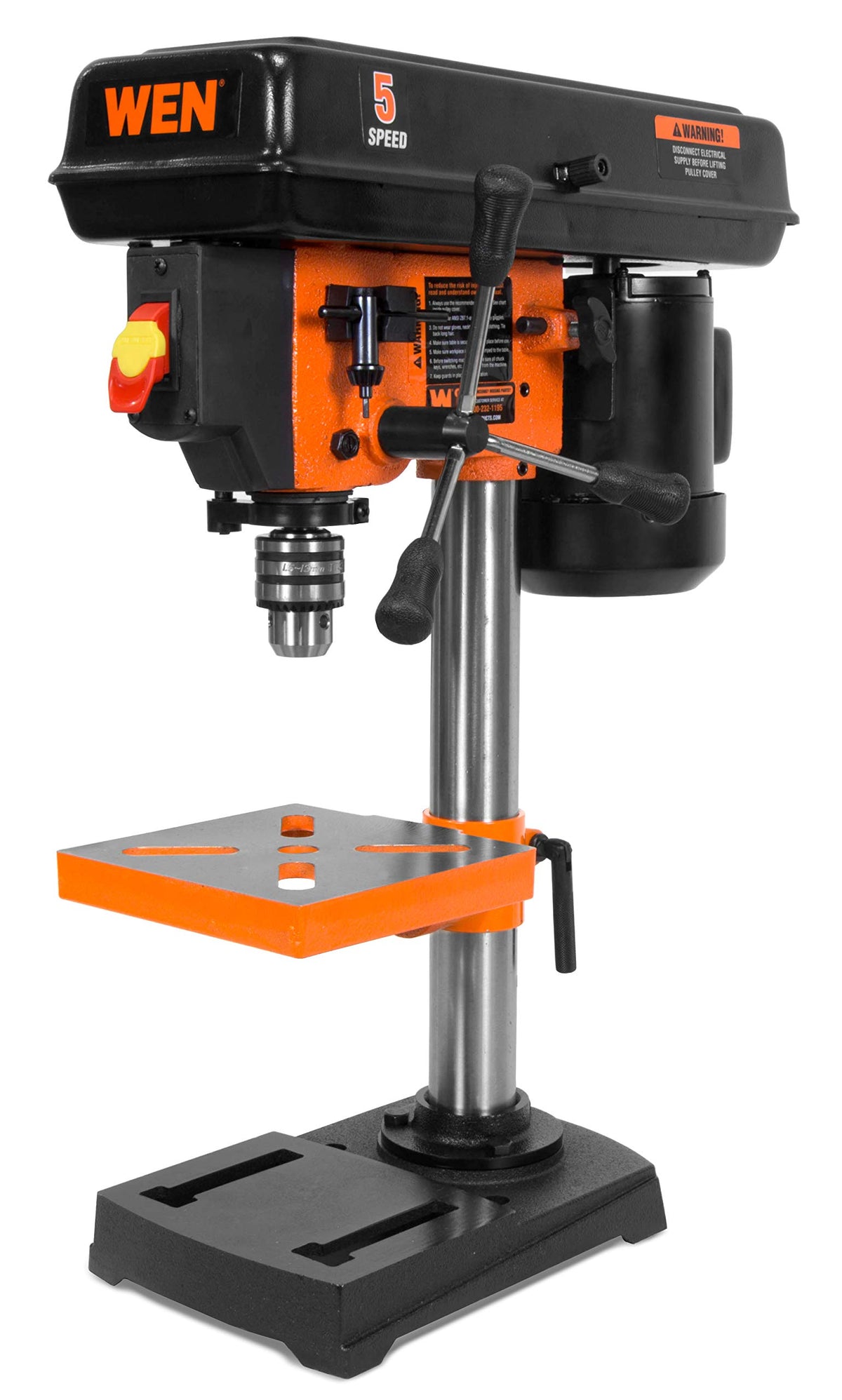 8-Inch 5-Speed Cast Iron Benchtop Drill Press with Vise I287351