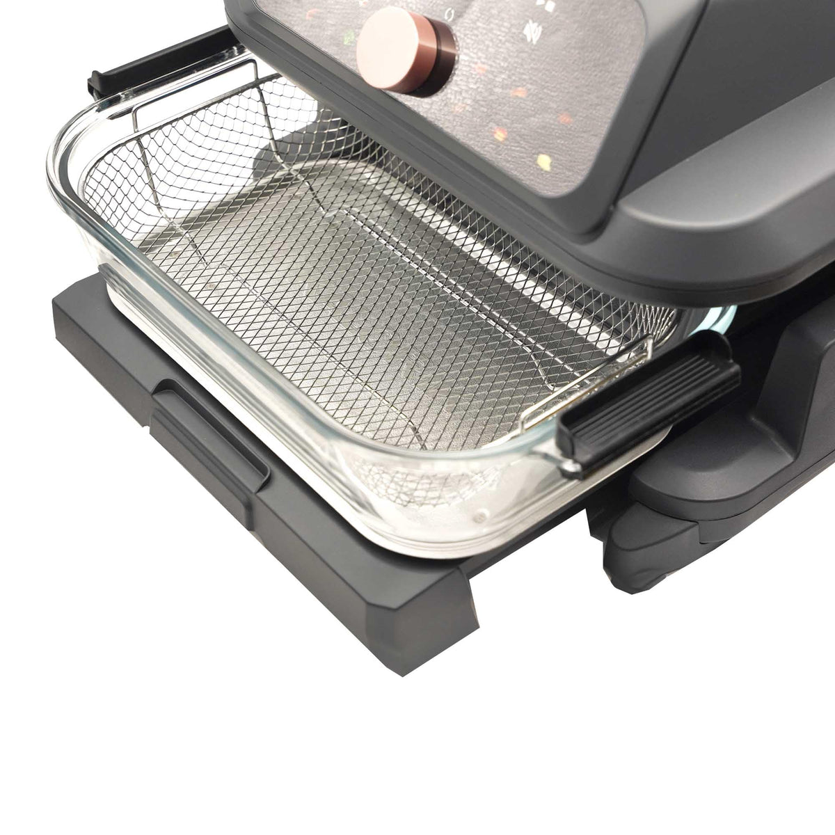 6-Quart Glass Air Fryer with Touch Screen & Drawer H30546