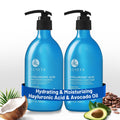 Hydrating Shampoo and Conditioner Set with Shea Butter & Avocado Oil P1089