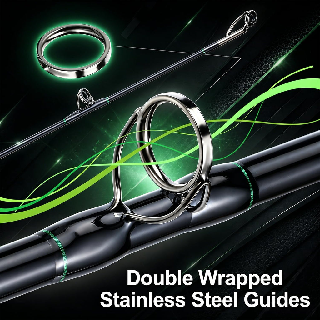 7ft MH 2-Piece Spinning Rod and 4000 Reel I902706