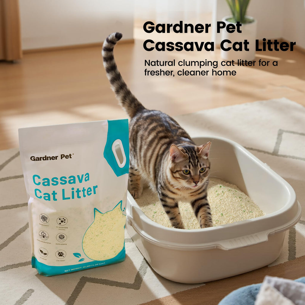 Cassava Cat Litter 18LBS N990