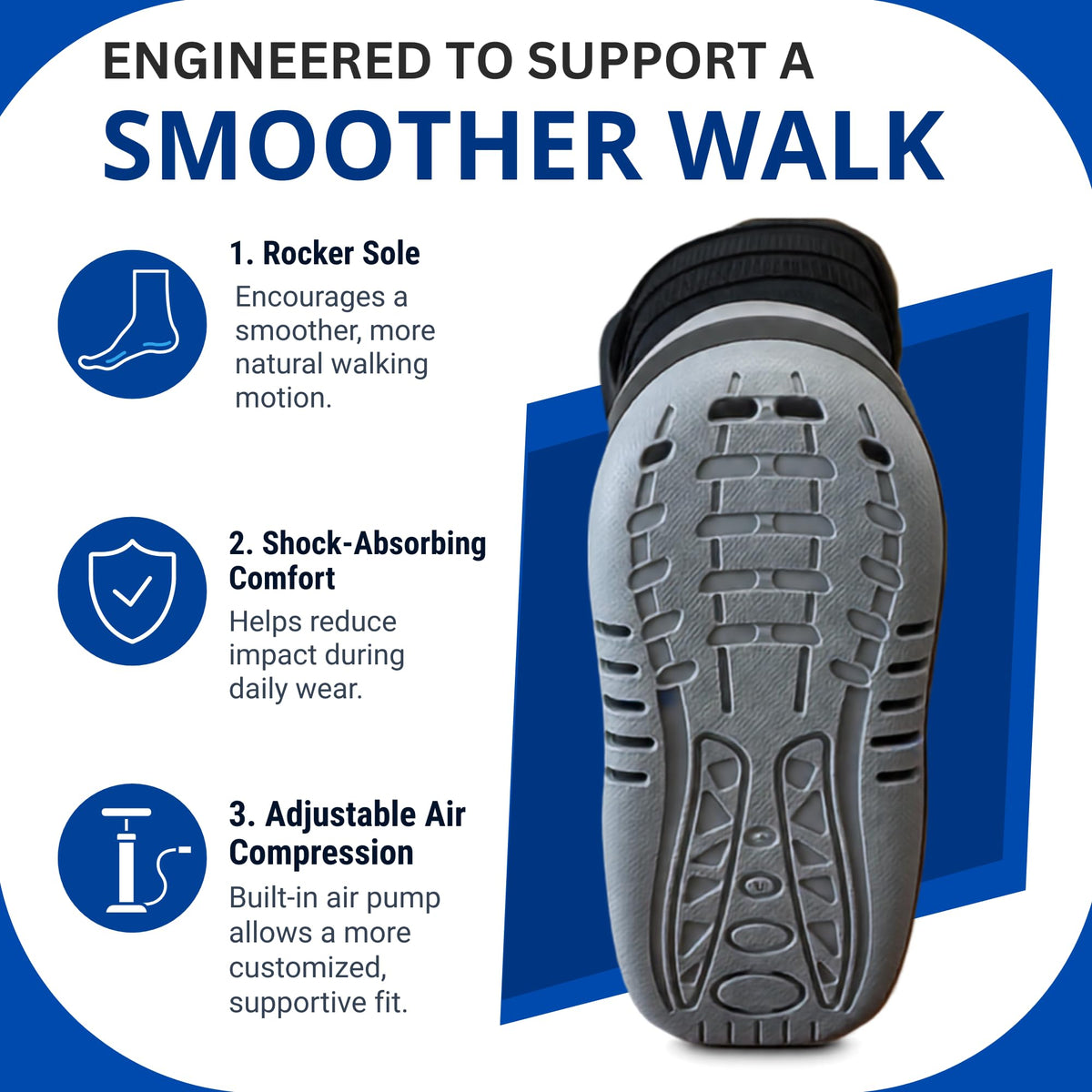 Walker Fracture Boot with Air Pump XLarge Y761102