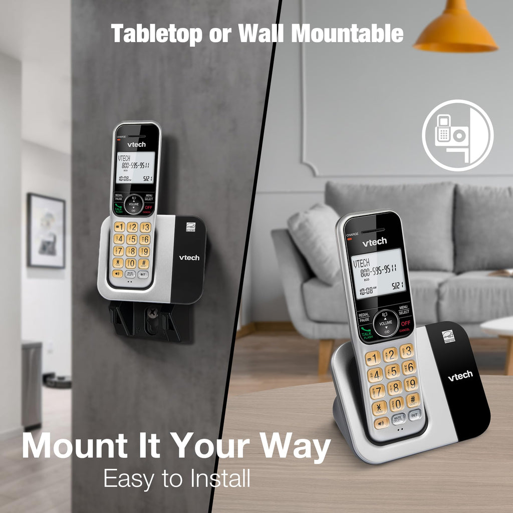 2-Handset Cordless Phone System with Call Block C41210