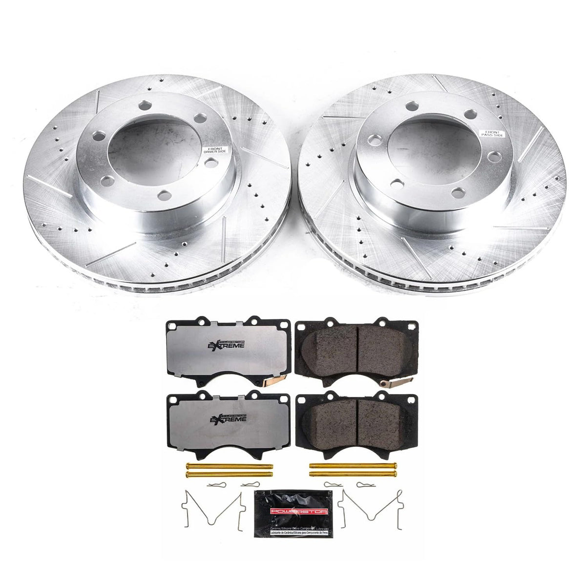 Front Brake Pad & Rotor Kit W8295