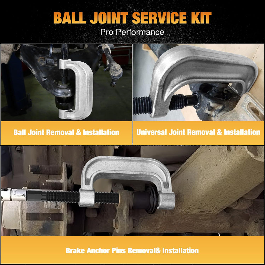 Ball Joint Press Kit with U-Joint and Brake Anchor Pin Tools J191800