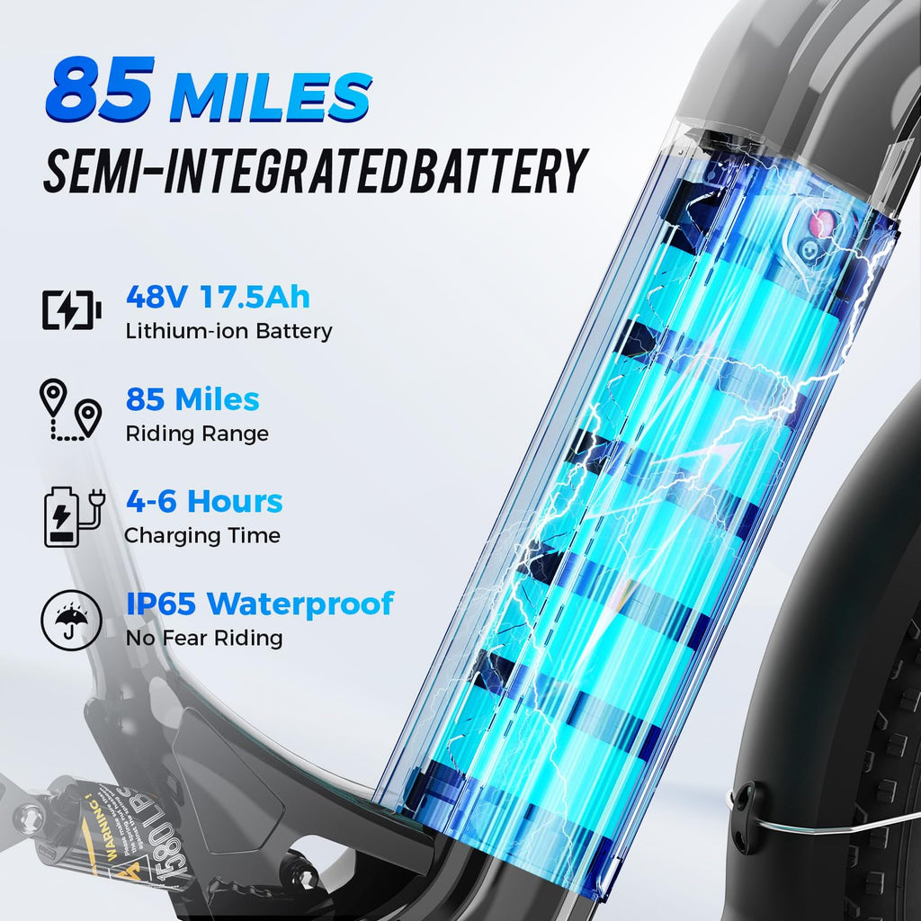 Electric Bike 26 x 4 Fat Tires C336