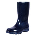 Women's Mid Calf Waterproof Rubber Rain Boots C798