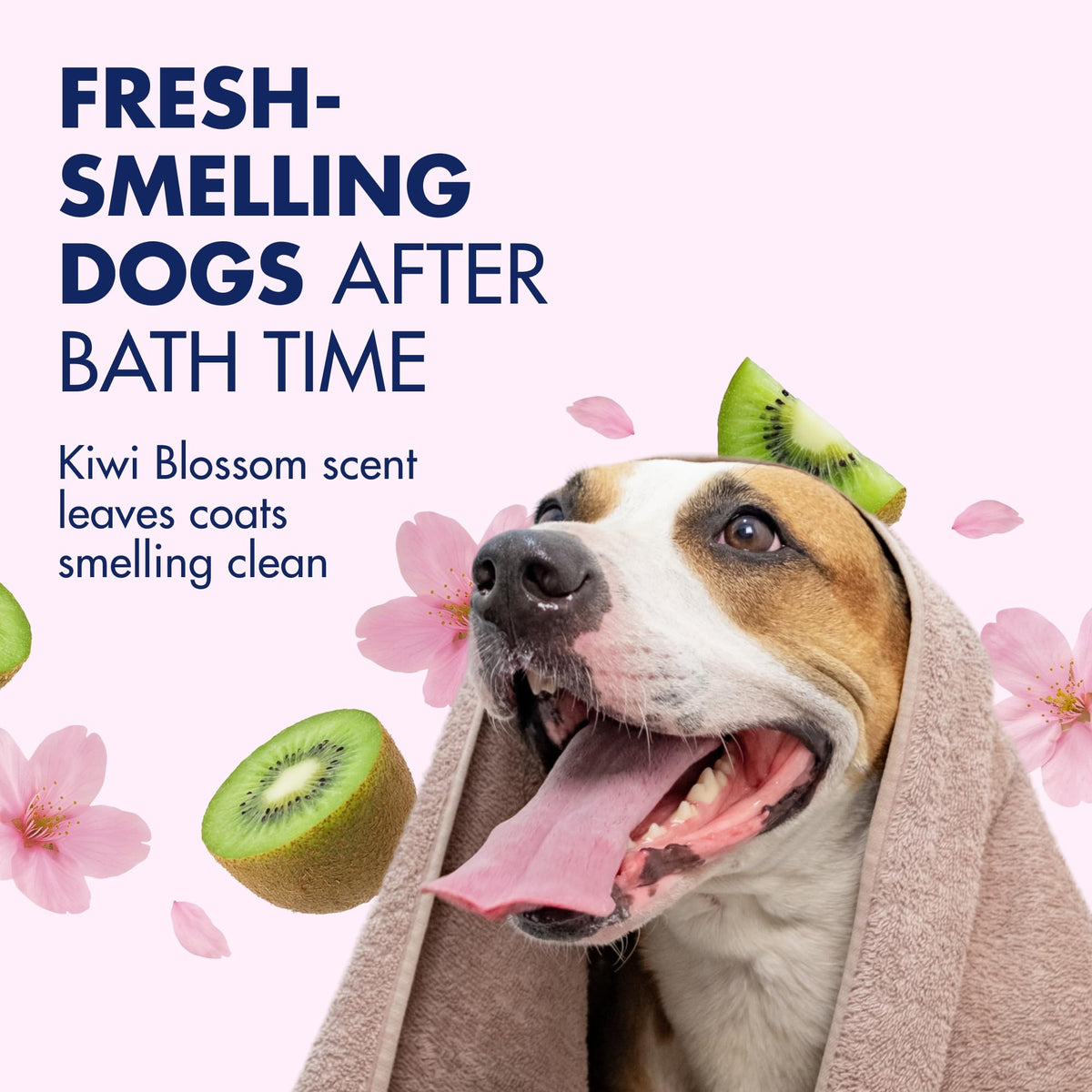 Deodorizing Dog Shampoo Kiwi Blossom 20 Fl Oz I337764