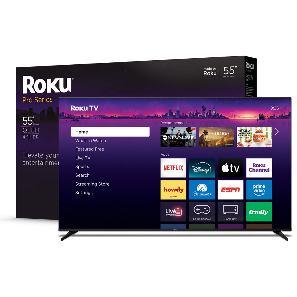 55-Inch 4K QLED Smart TV J3383
