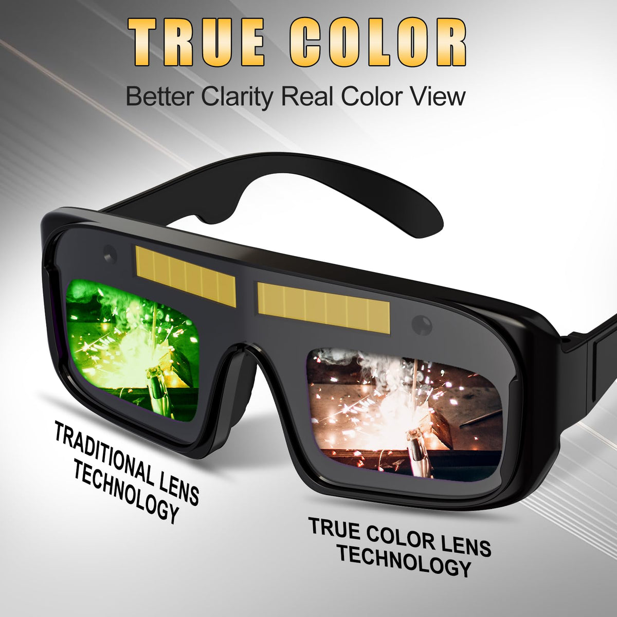 Auto Darkening Welding Safety Glasses Y446015