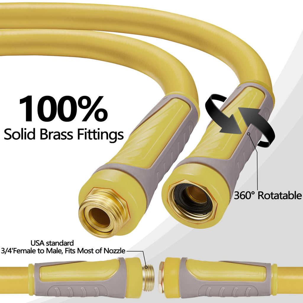 100 FT x 5/8" Heavy Duty Non-Expanding Garden Hose Y733227