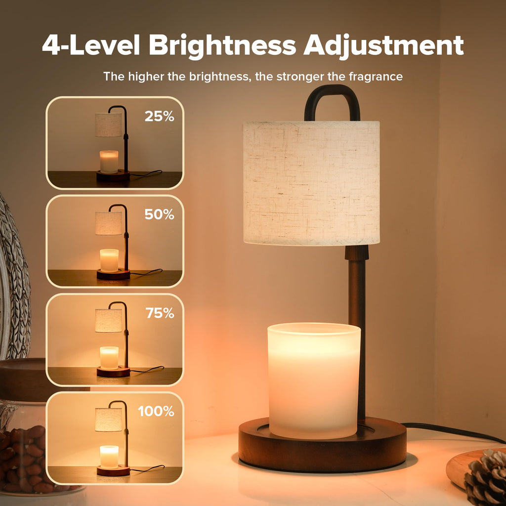 Dimmable Candle Warmer Lamp with Timer X6916