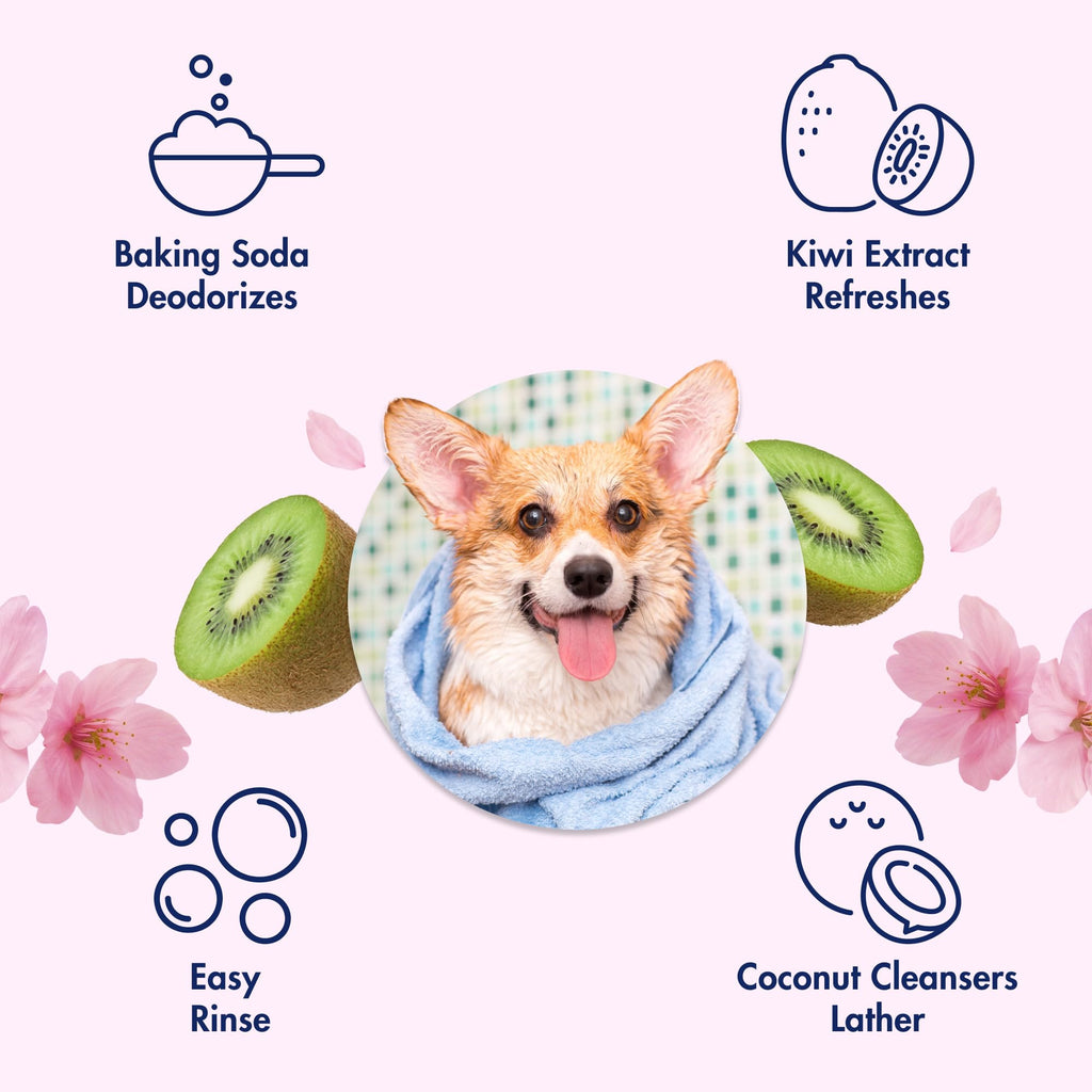 Deodorizing Dog Shampoo Kiwi Blossom 20 Fl Oz I337764
