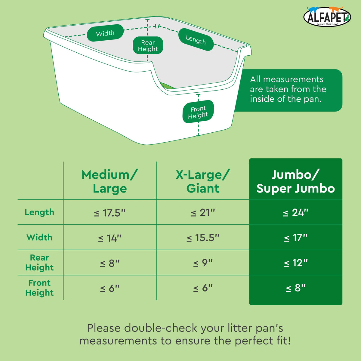 Elastic Cat Litter Box Liners, 13 Count Super Jumbo B247220