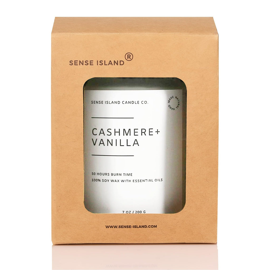 Vanilla Cashmere Scented Soy Wax Candle A231