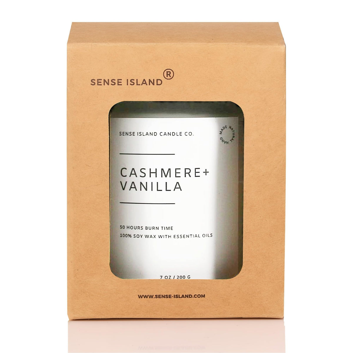 Vanilla Cashmere Scented Soy Wax Candle A231