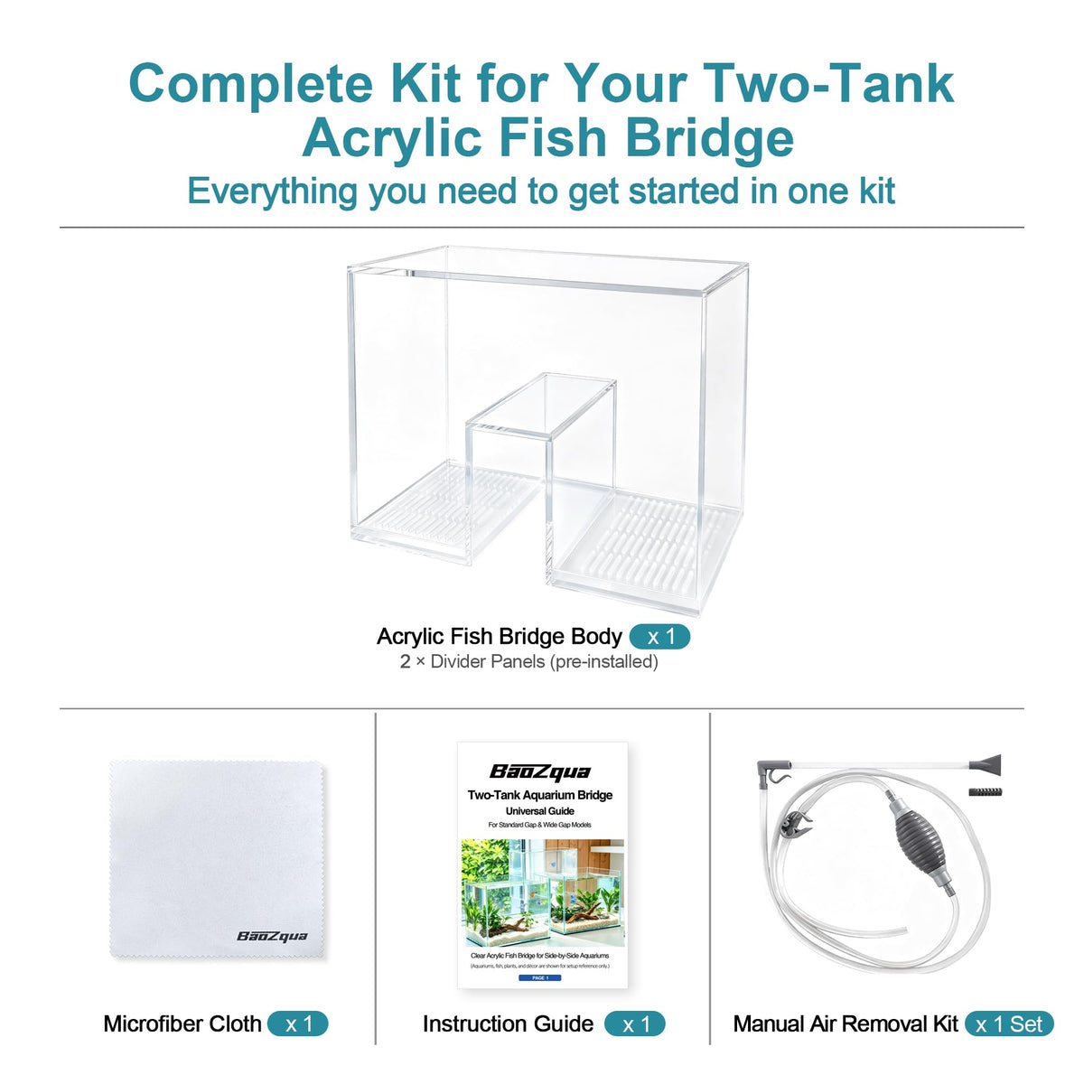 Aquarium Bridge Fish Tank Kit F167537