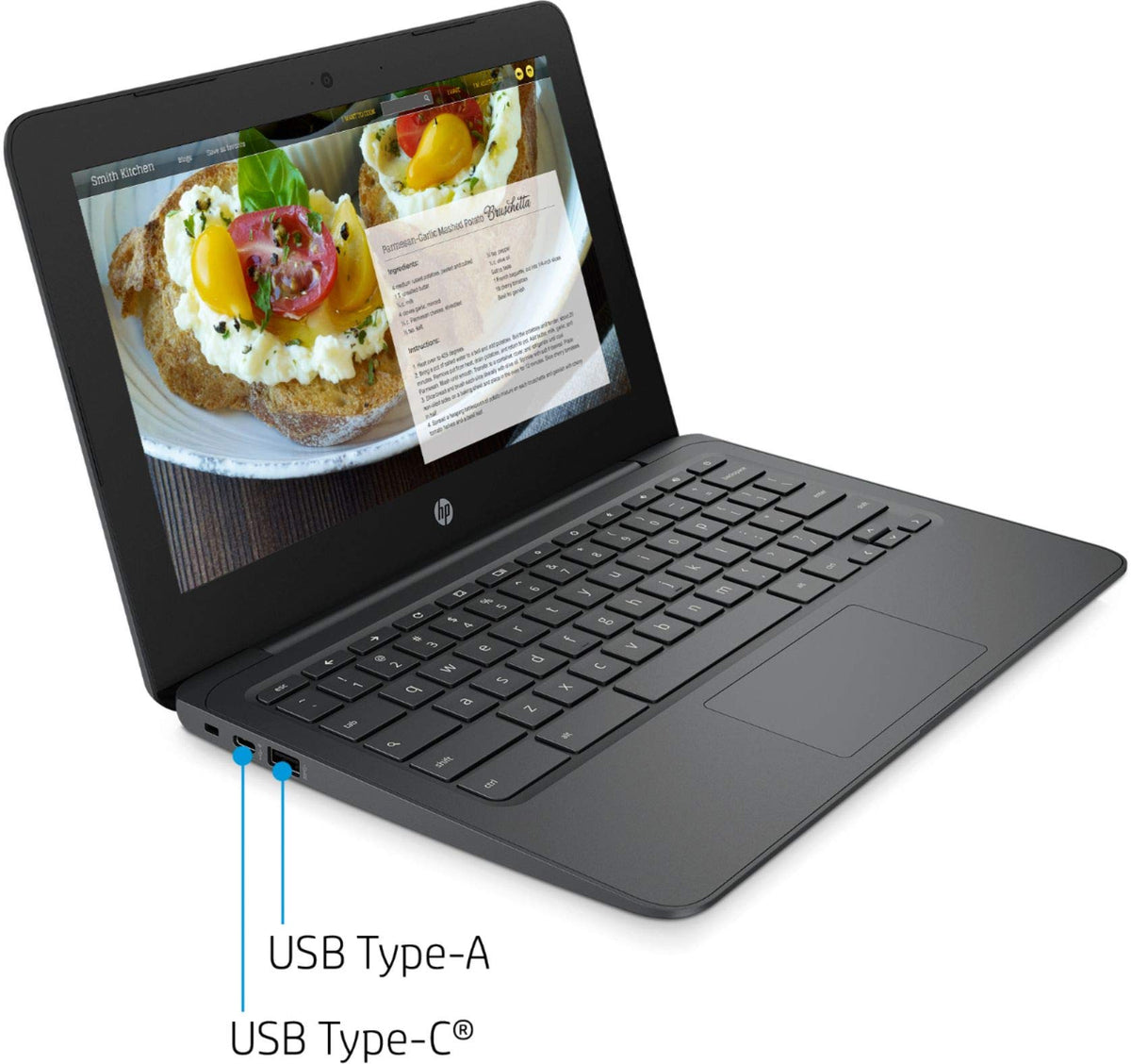 11.6" HD Chromebook, Intel Celeron N3350, 4GB LPDDR2, 32GB eMMC, Chrome OS, Ash Gray Y9793