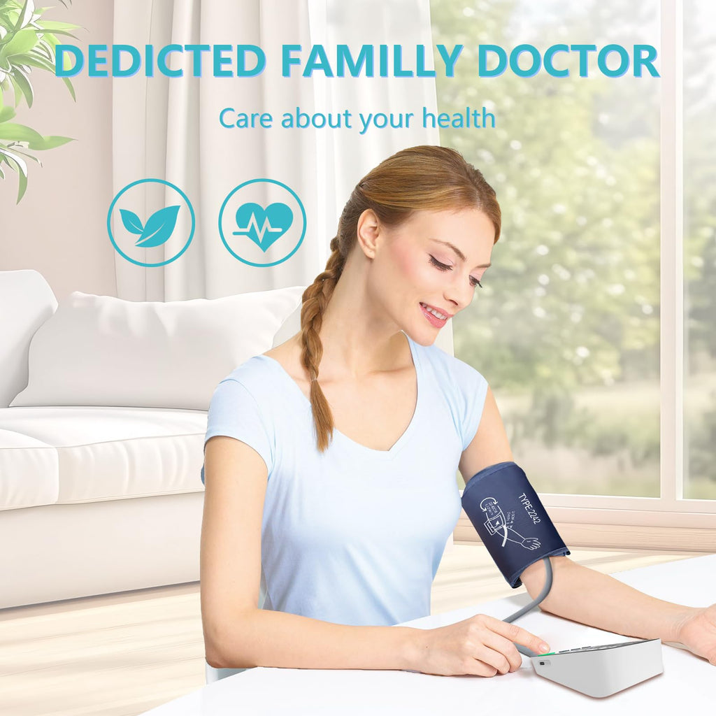Automatic Upper Arm Blood Pressure Monitor with 5.4 inch LED Screen L12769