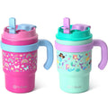 16oz Kids Insulated Tumbler with Handle, 2 Pack P55485