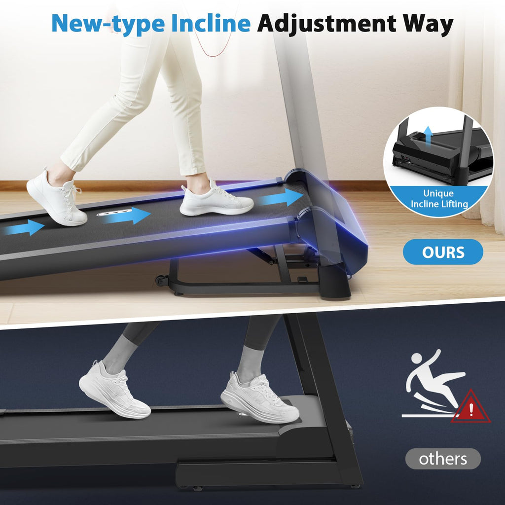 Treadmill with Auto Incline 450 LBS Capacity X34814