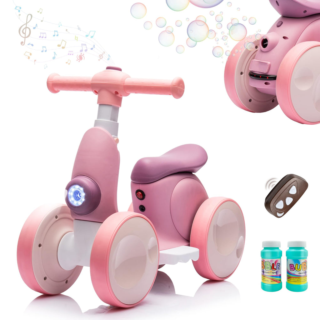 Electric Baby Balance Bike with Bubble Machine V995