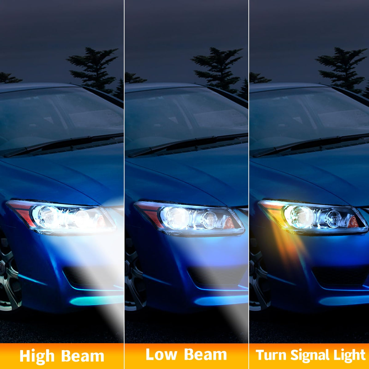 Headlights Assembly LH+RH Z568