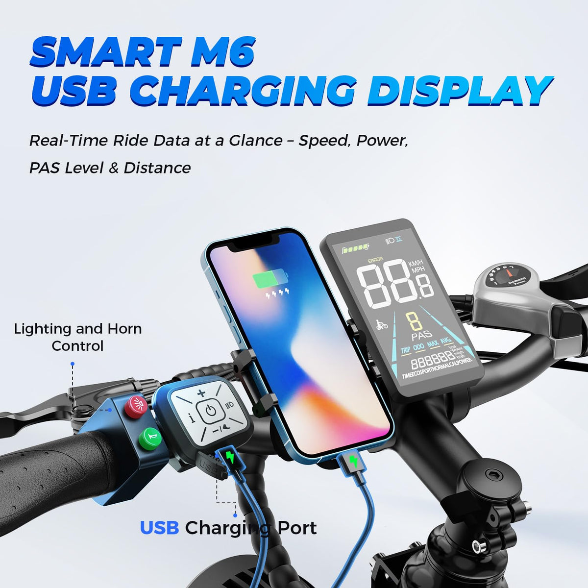 Electric Bike 26 x 4 Fat Tires C336